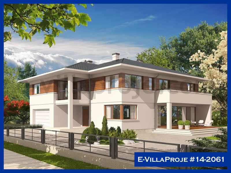 CKV-14-2061 313 m2 5+1 2 Katlı (Dubleks) Çelik Konstrüksiyon Villa Modeli