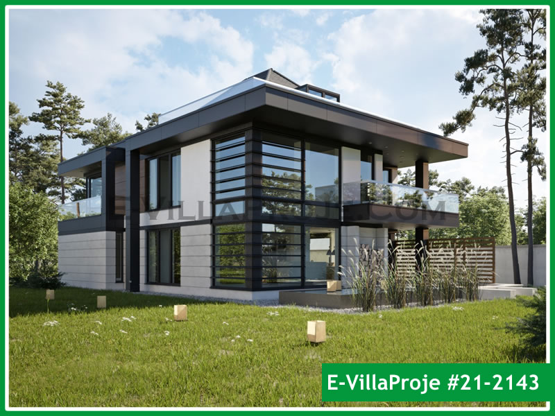 CKV-21-2143 315 m2 5+1 2 Katlı (Dubleks) Çelik Konstrüksiyon Villa Modeli