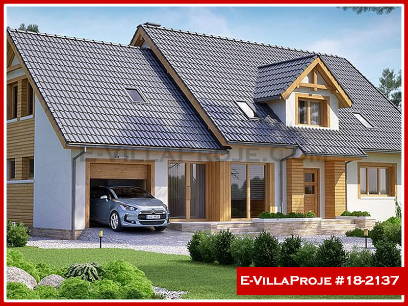 CKV-18-2137 319 m2 5+1 2 Katlı (Dubleks) Çelik Konstrüksiyon Villa Modeli