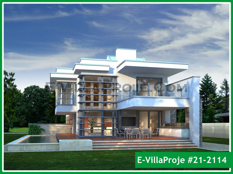 CKV-21-2114 328 m2 5+1 2 Katlı (Dubleks) Çelik Konstrüksiyon Villa Modeli