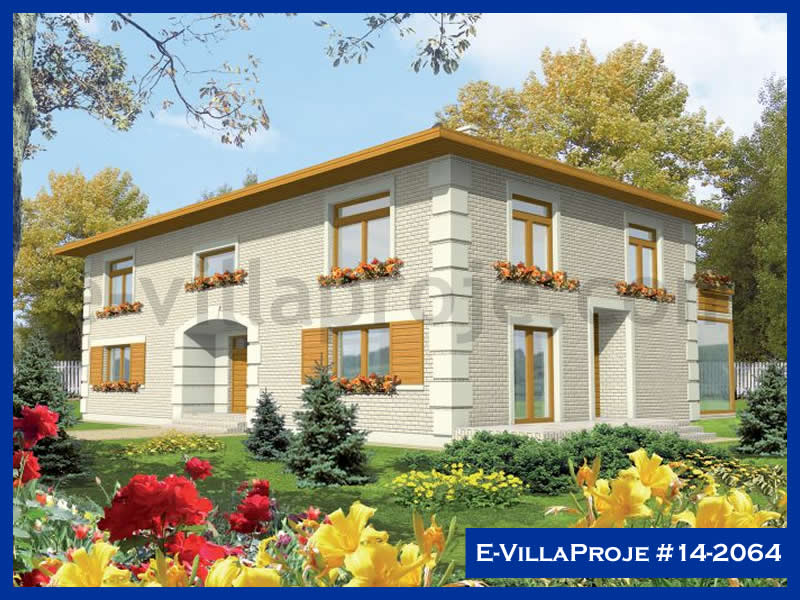 CKV-14-2064 390 m2 5+1 2 Katlı (Dubleks) Çelik Konstrüksiyon Villa Modeli