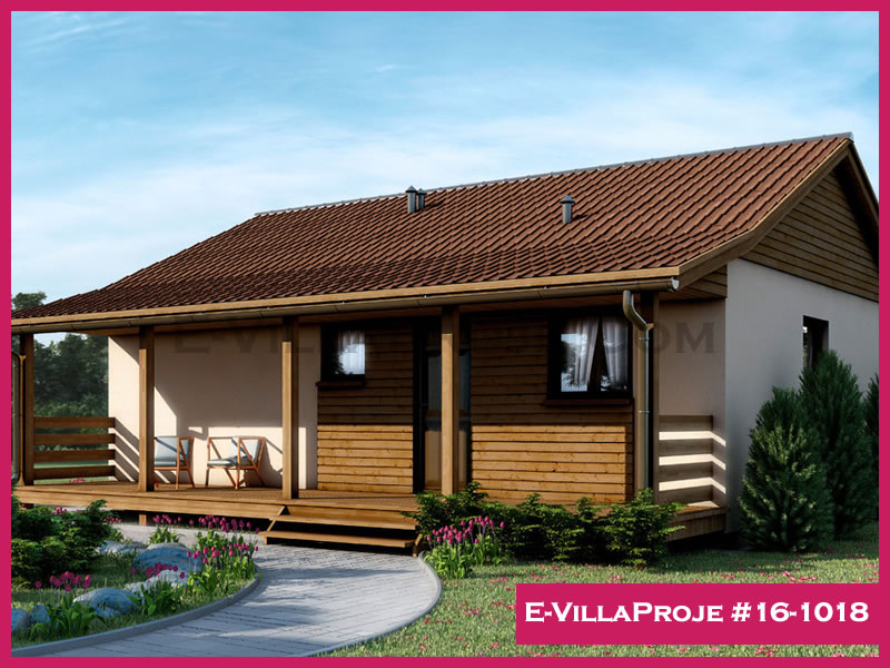 CKV-16-1018 84 m2 2+1 Tek Katlı Çelik Konstrüksiyon Villa Modeli