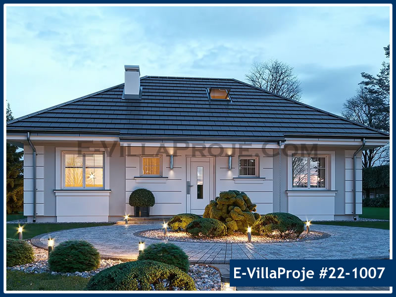 CKV-22-1007 96 m2 2+1 Tek Katlı Çelik Konstrüksiyon Villa Modeli