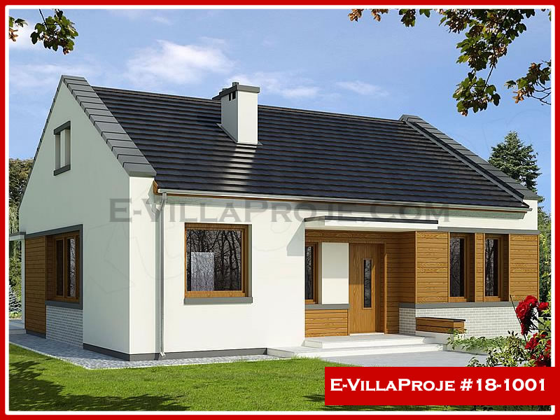 CKV-18-1001 99 m2 2+1 Tek Katlı Çelik Konstrüksiyon Villa Modeli