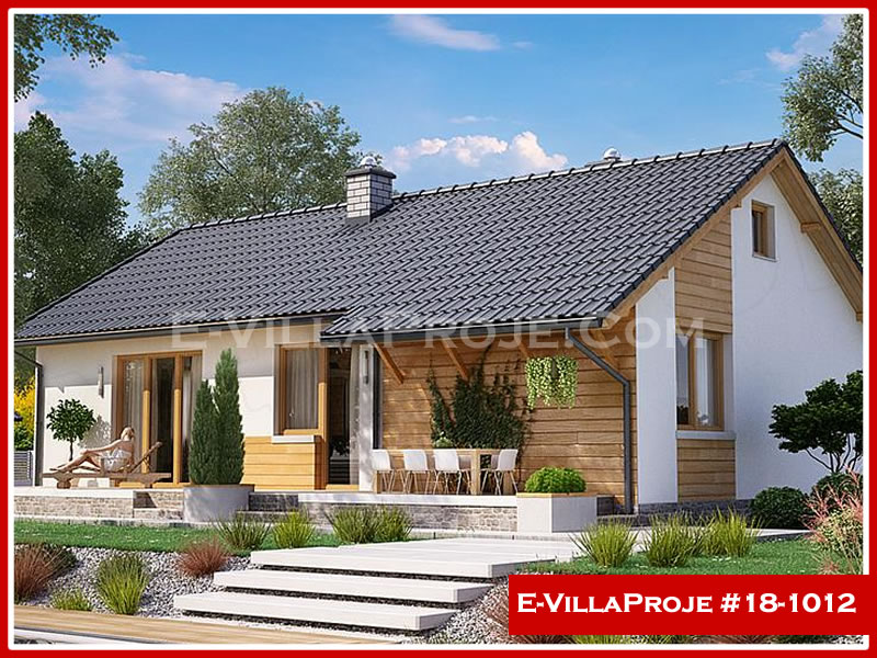 CKV-18-1012 99 m2 2+1 Tek Katlı Çelik Konstrüksiyon Villa Modeli